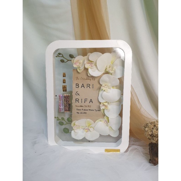 Frame Mahar/bingkai mahar transparan