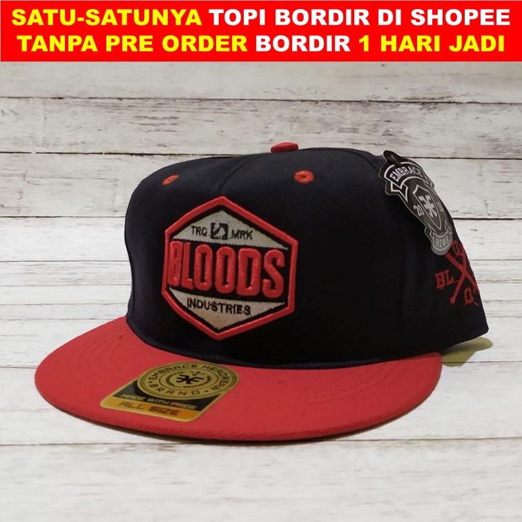 TOPI SNAPBACK KOMBINASI CUSTOM BORDIR GAMBAR KUALITAS DISTRO TOPI HIP HOP