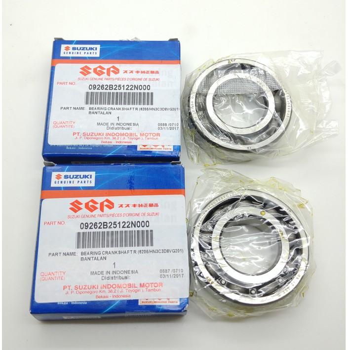 Bearing KerAs Satria 2 Tak Original Suzuki 2Pcs Kiri Kanan