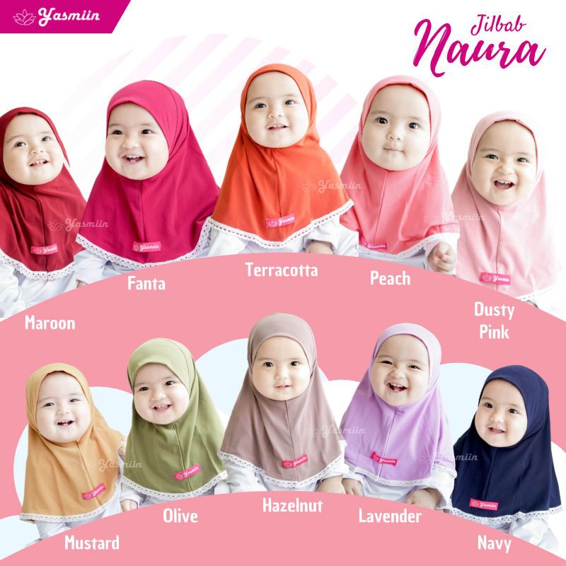 YASMIIN JILBAB ANAK NAURA HIJAB
