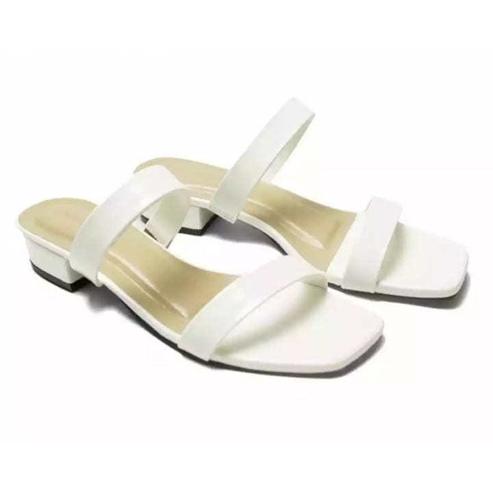 NAC0DRI Gisela sandal wanita Doble  Strap heels 3cm