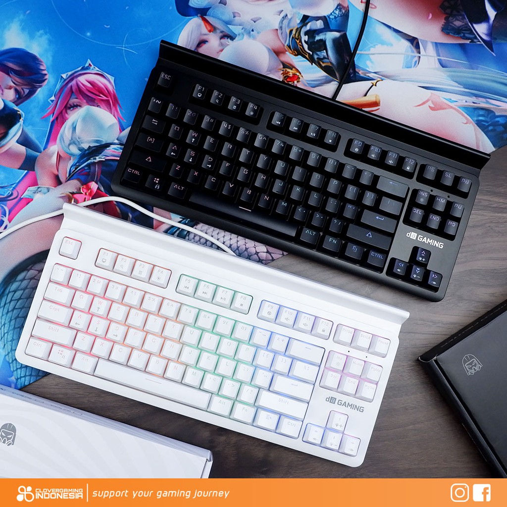 Digital Alliance Meca Fighter LED Rainbow - Mechanical Gaming Keyboard