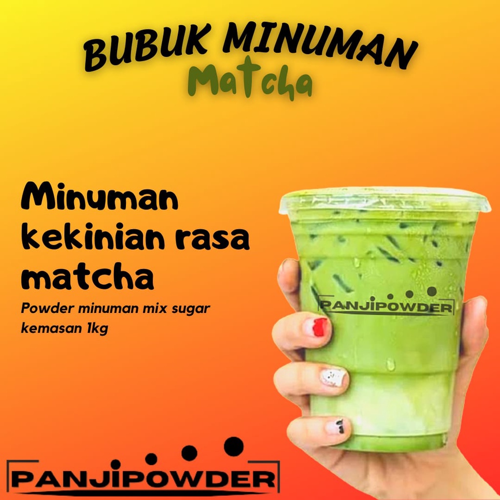 bubuk minuman rasa tea 1kg serbuk minuman aneka rasa bubuk minuman kekinian powder minuman tea 1kg