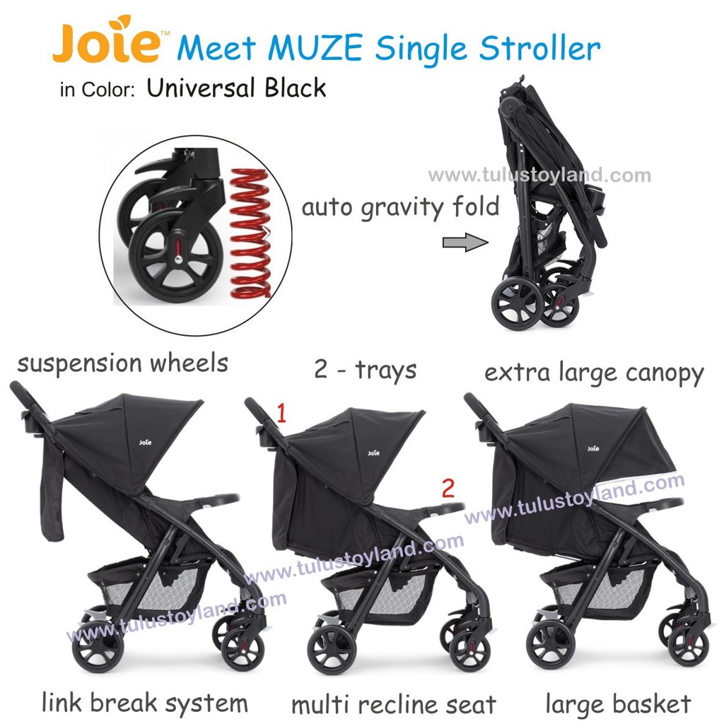 Joie Meet Muze Single Stroller