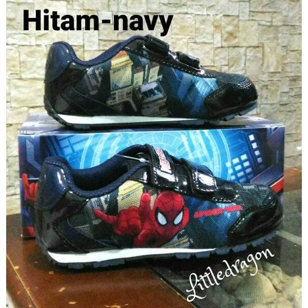CUCI GUDANG sepatu spiderman #sepatu anak laki-laki #sepatu sekolah TERBARU