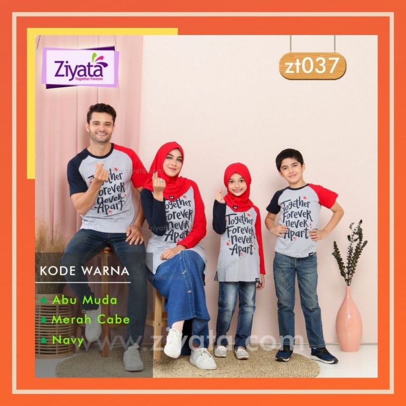 ZIYATA ZT037 / BAJU COUPLE / KAOS COUPLE ZIYATA