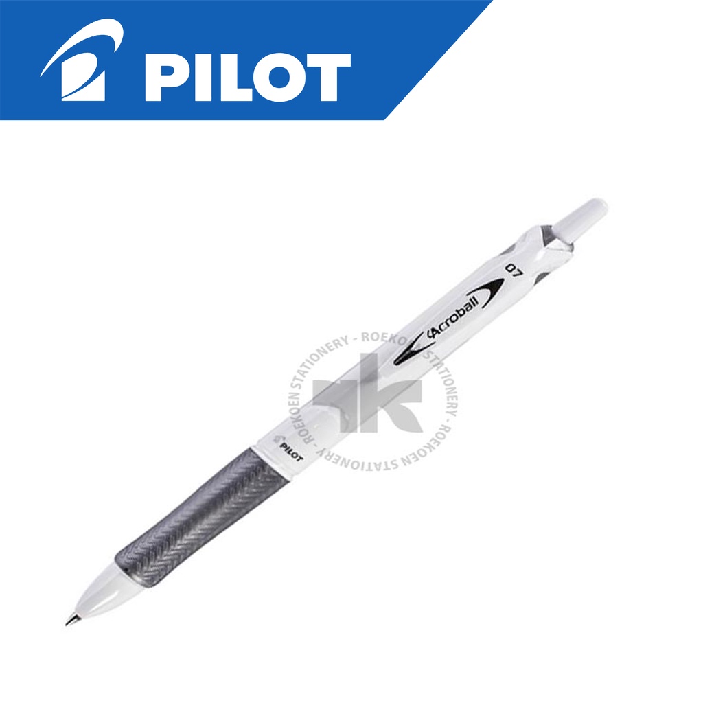 

Pilot Acroball White Retractable Ballpen 0.7mm BAB-15F