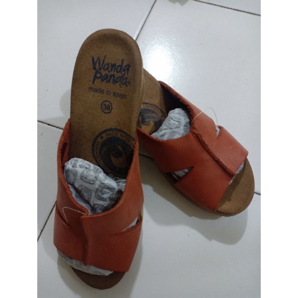 Sendal Wedges Wanda Panda