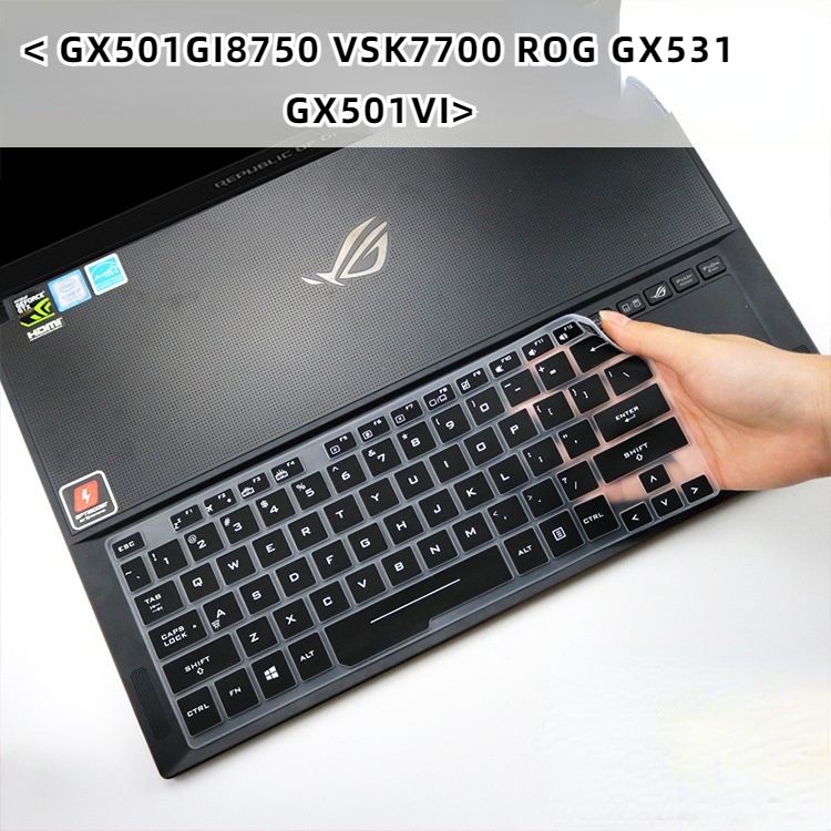 Film Debu Keyboard Laptop Untuk ASUS Player Country ROG Ice Blade 2 GX501GI8750 VSK7700 ROG GX531 GX501VI ROG Zephyrus GX501