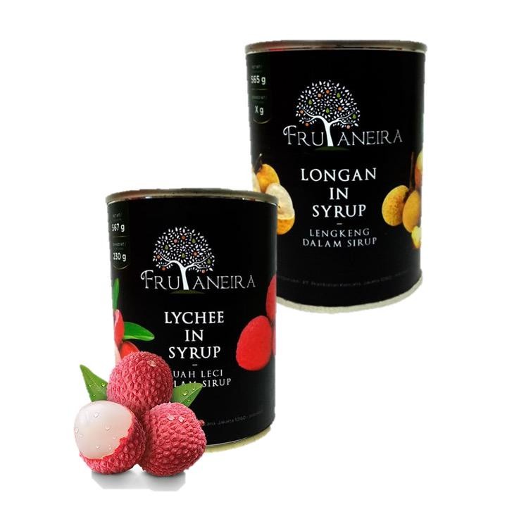 

Frutaneira Longan In Syrup buah Kelengkeng/Leci Kaleng