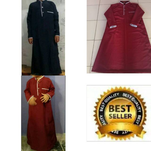 Al-Komar Collection||Baju jubah /gamis anak 1-14th||Terlaris [bisa COD]||GamisMurah||kode 01