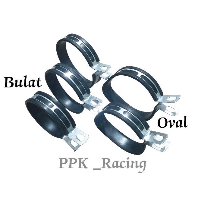 Termurah Kleman Knalpot Racing 3 Inch 3,5 Inch 4 Inch Anti Karat