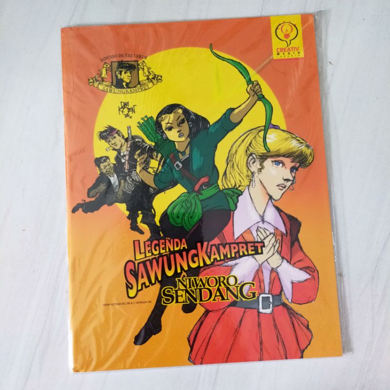 Komik Indonesia LEGENDA SAWUNG KAMPRET - NIWORO SENDANG