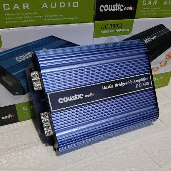 Power Amplifier Mobil 2 Chanel COUSTIC DC 300.2 Power Audio Mobil Harga Murah COUSTIC DC-300.2