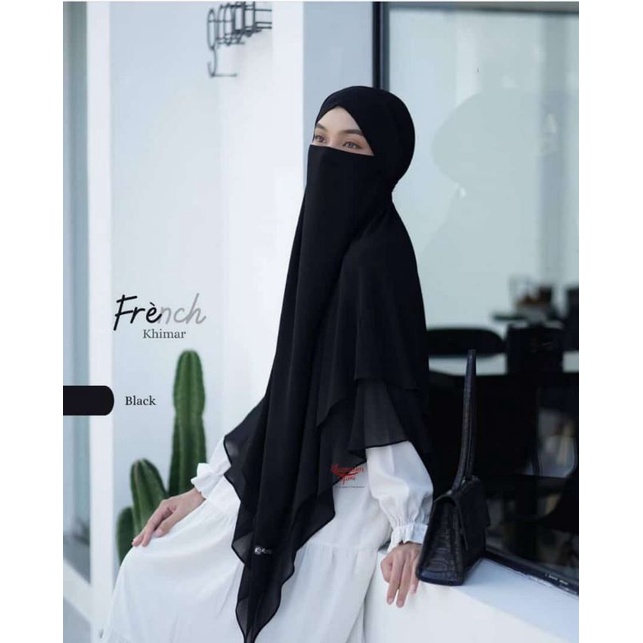 REALPICT FRENCH KHIMAR JUMBO/CADAR TALI NIQAB/NIQAB SYAR'I CADAR/FRENCH KHIMAR NEHA/FRENCKHIMAR SUPER JUMBO/FRENCH KHIMAR /FRENCH KHIMAR VIRAL