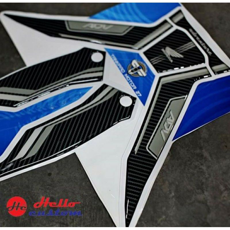 Stiker sticker resin timbul premium leher Honda Adv 150