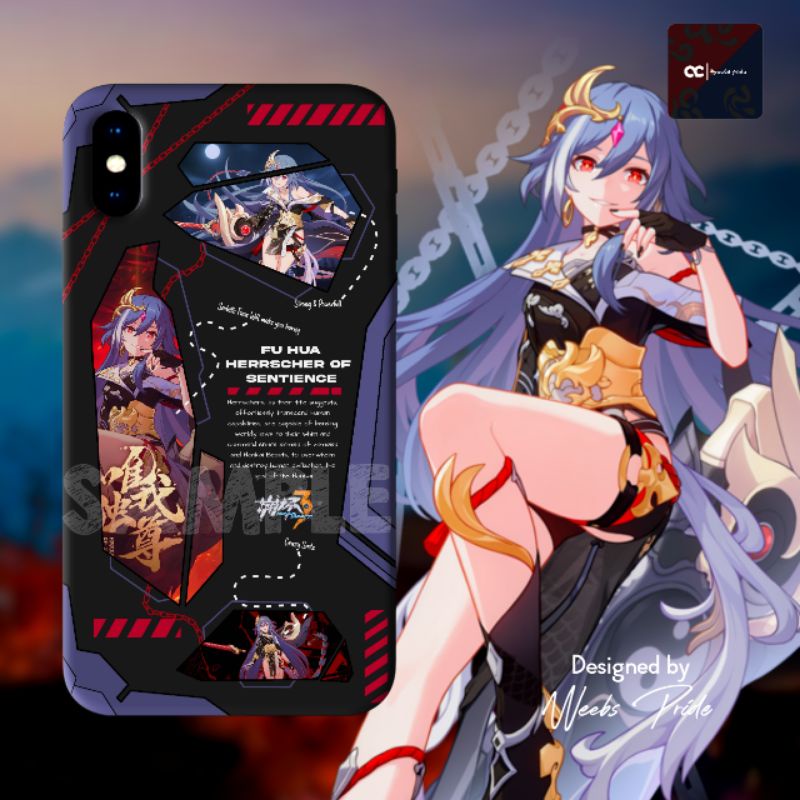 Phone Case Honkai Impact Chara - Fu Hua Herrscher of sentience - Weebspride