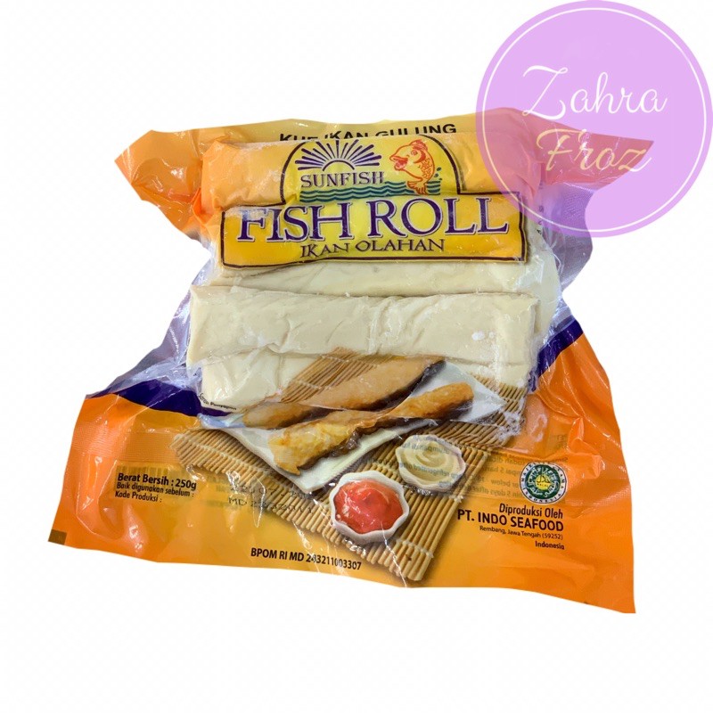 

SUNFISH FISH ROLL 250 GR