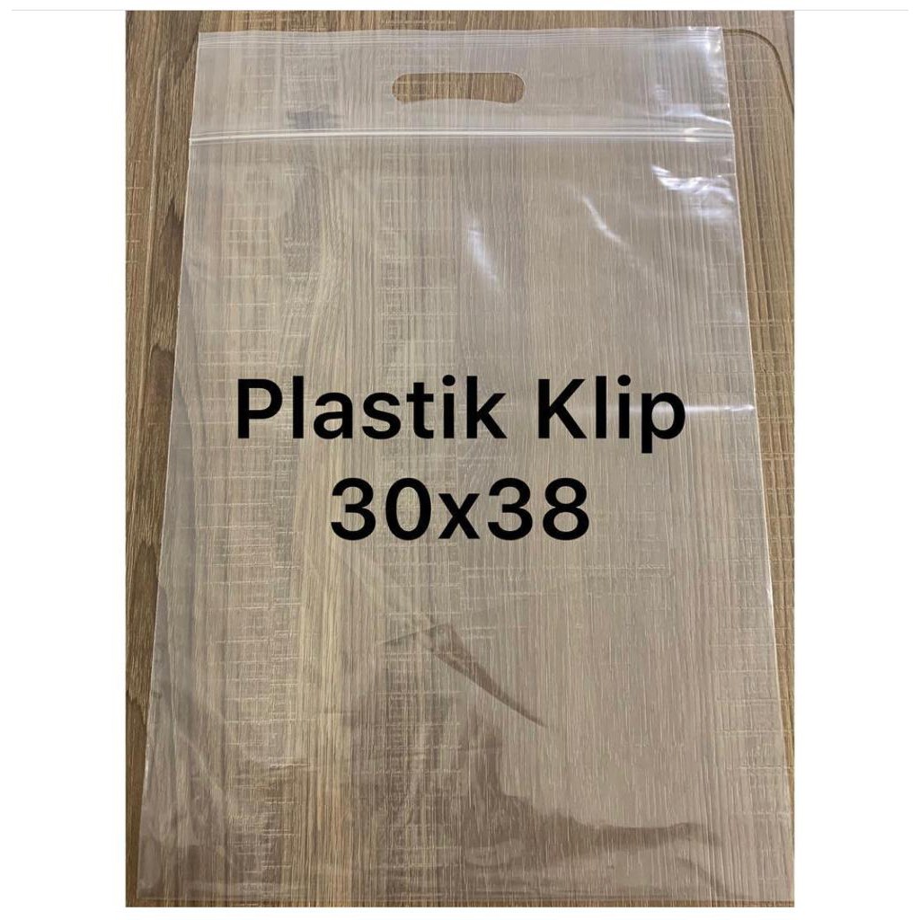 

Plastik Klip C-tik (30x38+7 cm) - Bening