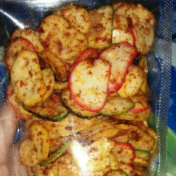 

TERBARU Keripik seblak kering pedas - 100 gram