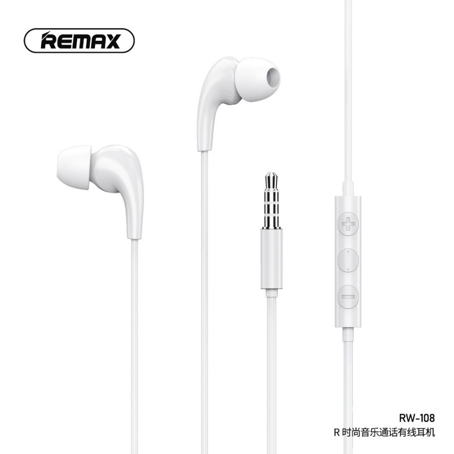 REMAX Music Call Wired Earphone RW-108