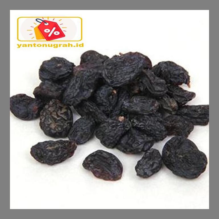 

S50Mkkar Black Seedless Raisins (Kismis Hitam Tanpa Biji) 1 Kg Dr05Ytd