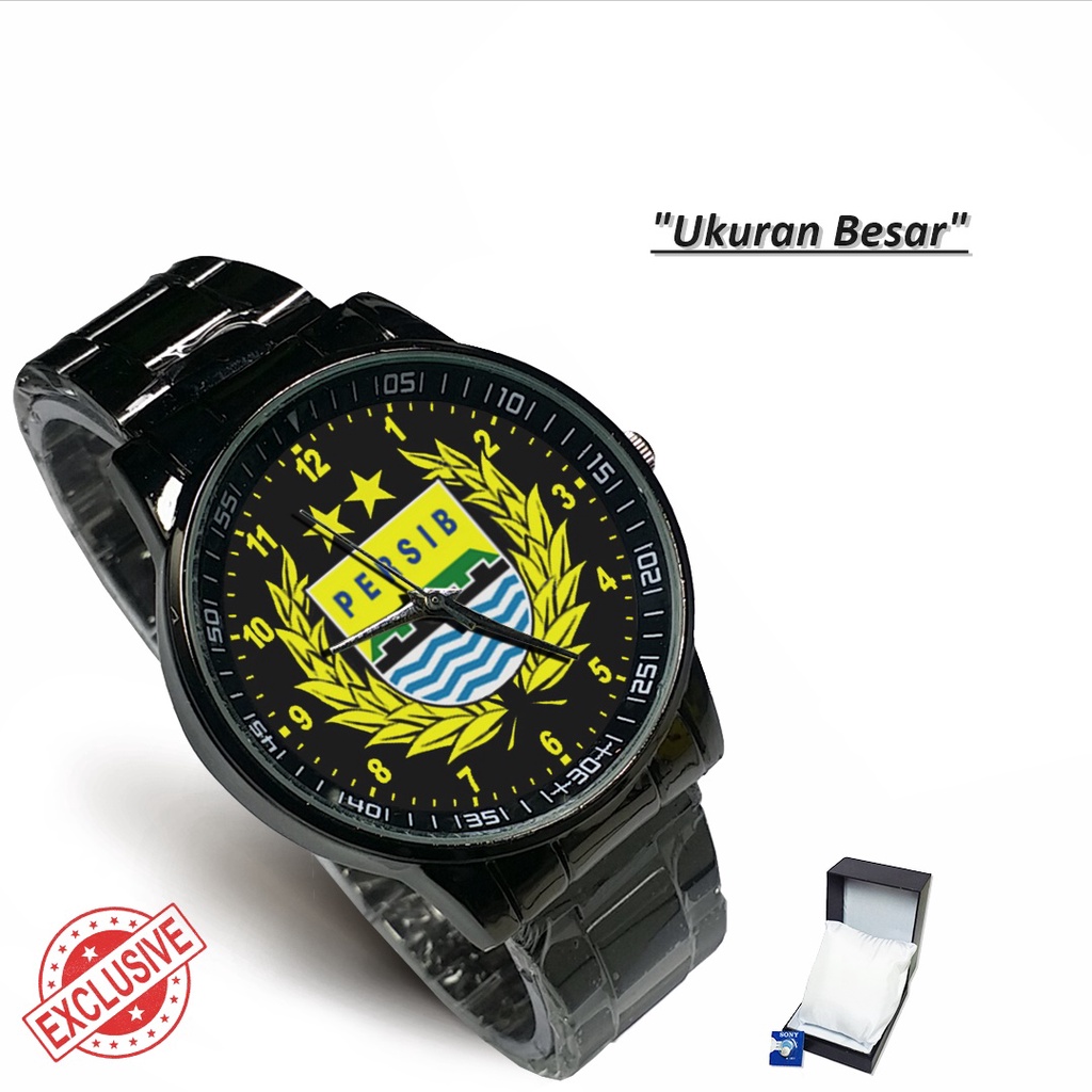 Jam Tangan Rantai Couple PERSIB BANDUNG - 04 (Awesome)