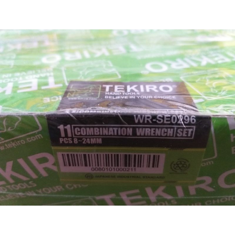 [Ori100%Tekiro] Kunci Ring Pas Set 8-24 11pcs Tekiro ORIGINAL