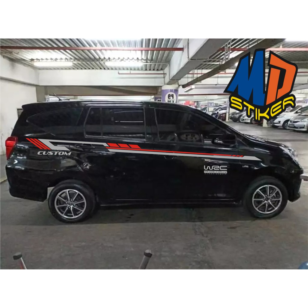 Stiker Cutting Mobil Sigra Calya Avanza Ertiga Xenia Minimalis Shopee Indonesia