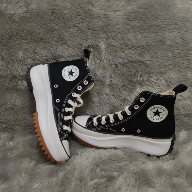 SEPATU CONVERSE RUNG STAR HIKE JW ANDERSON BLACK WHITE PREMIUM ORIGINAL