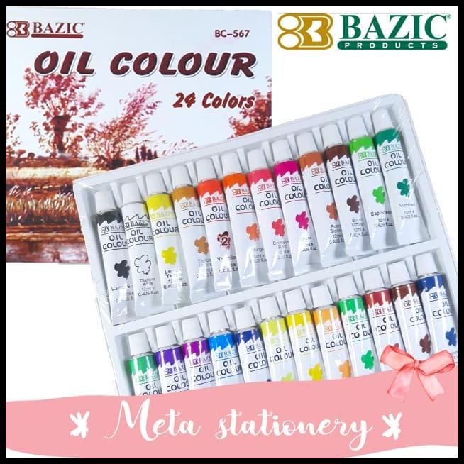 

Cat Minyak Bazic 24 Warna