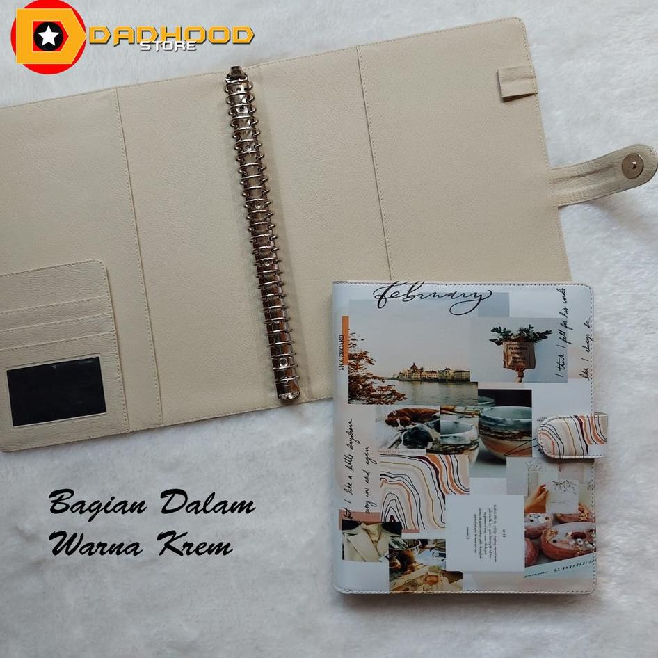 UUCT BINDER PRINTING MOTIP AESTHETIC A5 DAN B5 Stock Terbatas