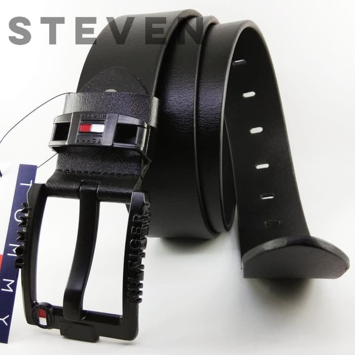 SABUK PRIA GESPER MODEL JARUM TUSUK IKAT PINGGANG PREMIUM LEATHER