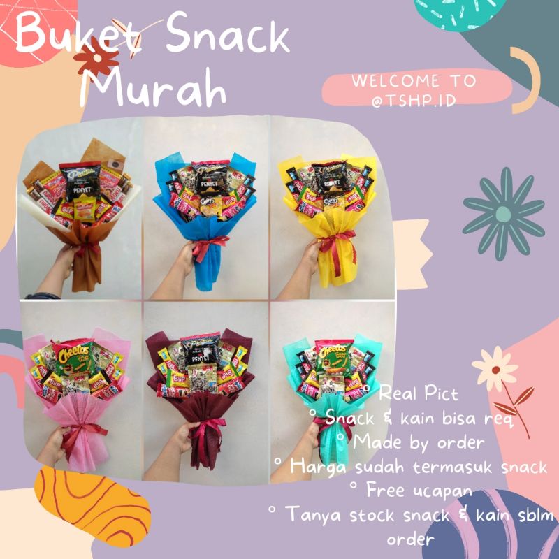 BUKET SNACK WISUDA MURAH (B35)