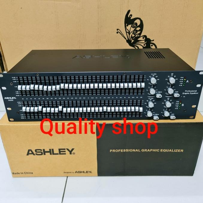 ASHLEY GQ50 | GQ 50 EQUALIZER ORIGINAL NEW WITH OUTPUT SUBWOOFER