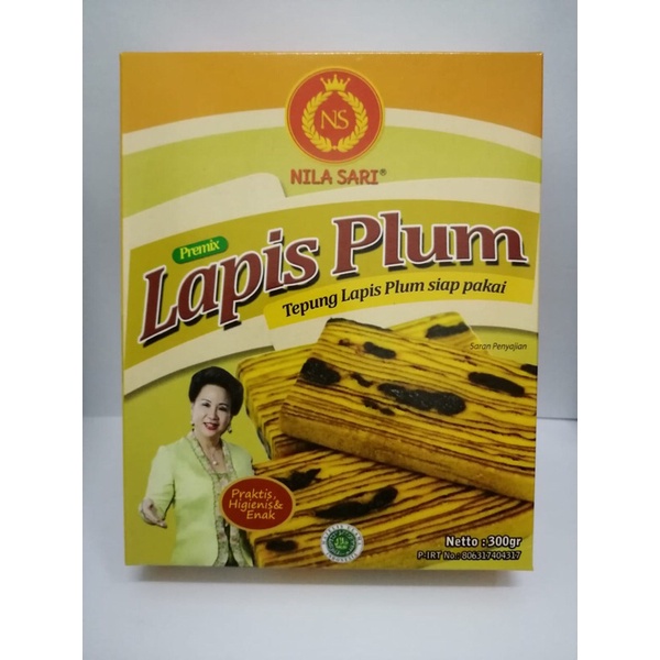 

Tepung premix Lapis Plum 300gr