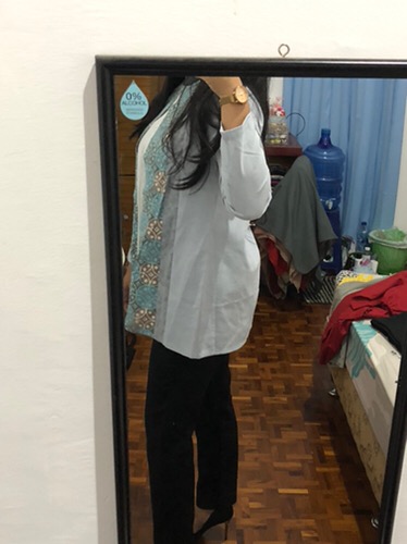 Atasan Batik 67 Blouse Kerja Wanita Fashion Modern