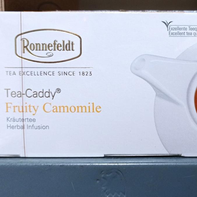 

Jual Ronnefeldt Tea Caddy Fruity Camomile Teh
