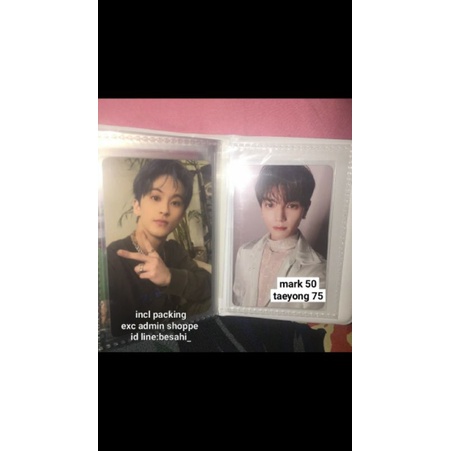 [WTS PHOTOCARD OFFICIAL] taeyong pb universe, mark hot sauce boring