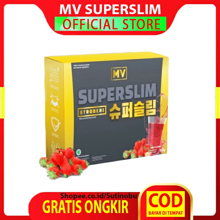 (BISA COD) MVSUPERSLIM Original Maria Vania MV SUPER SLIM COD 1 Box isi 15 Sachet