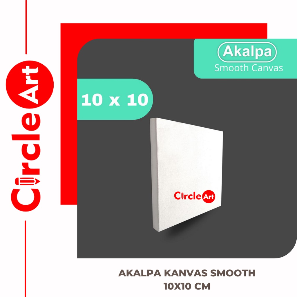 

Akalpa Kanvas Smooth 10x10 cm - Canvas 10x10