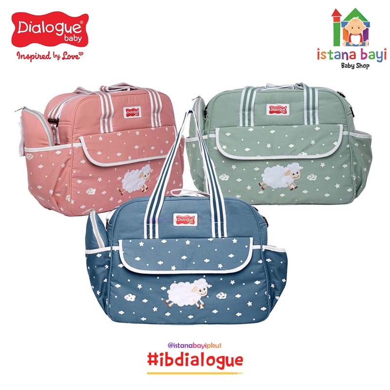 Dialogue Baby Tas Besar + TBS Baby Sheep Series DGT7312 / Tas Perlengkapan Bayi