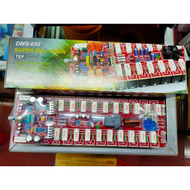 KIT POWER AMPLIFIER DMS 699
SUPER OCL MONO 1500 Watt