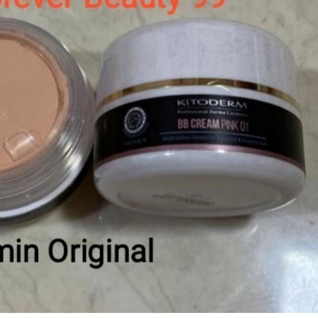 ℗ Kitoderm BB cream pink 01 SPF 50 - bb krim alas bedak warna pink ۩