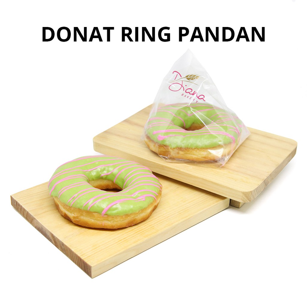 

Diana Bakery Donat Ring Pandan Melon Dip | Roti Kue Donat