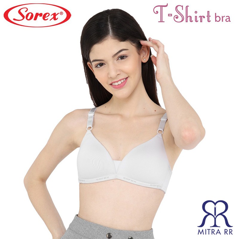 BH Sorex 34135 T-shirt Bra Busa Tipis Tanpa Kawat Kait 3 Setara Cup B