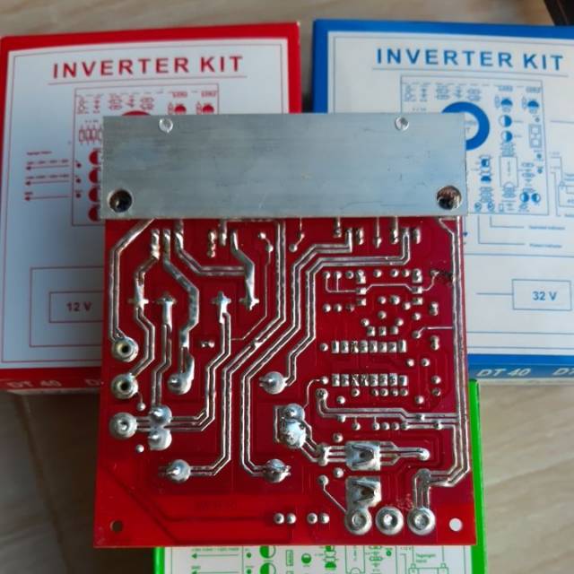 KIT INVERTER DC12V TO 18V 24V 32V MOBIL 12V