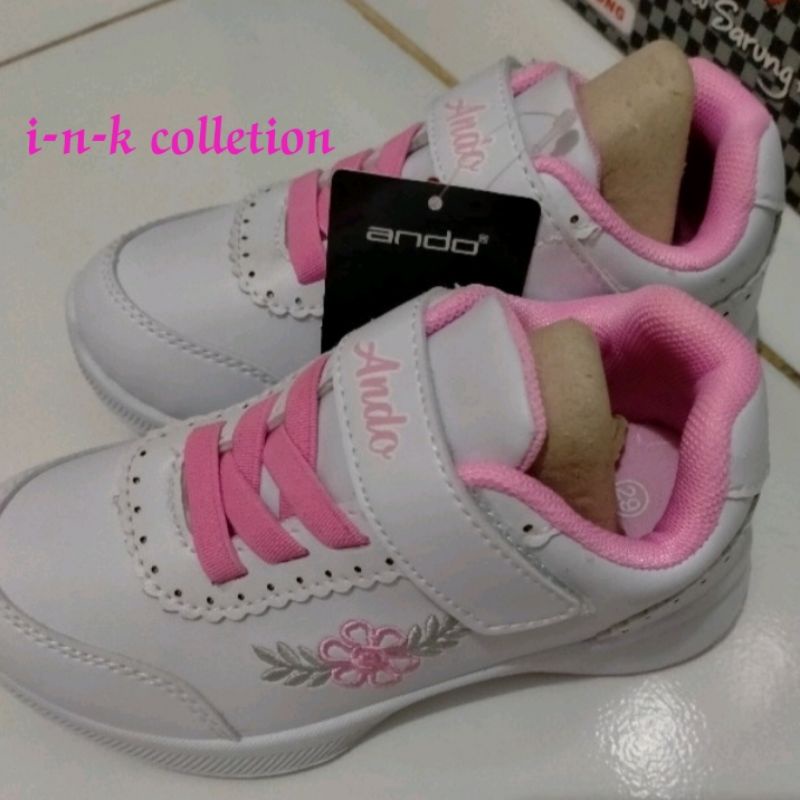 sepatu sekolah anak perempuan cantik ando birdy TK SD