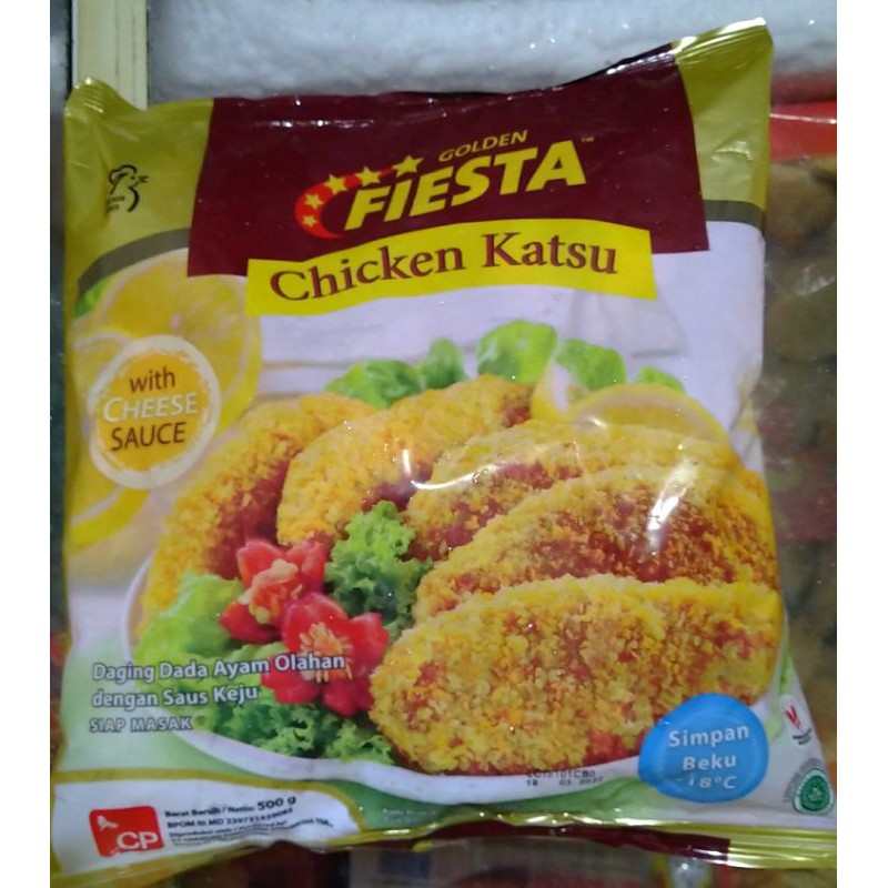 

Golden Fiesta Chicken Katsu With Cheese Sauce 500 gr