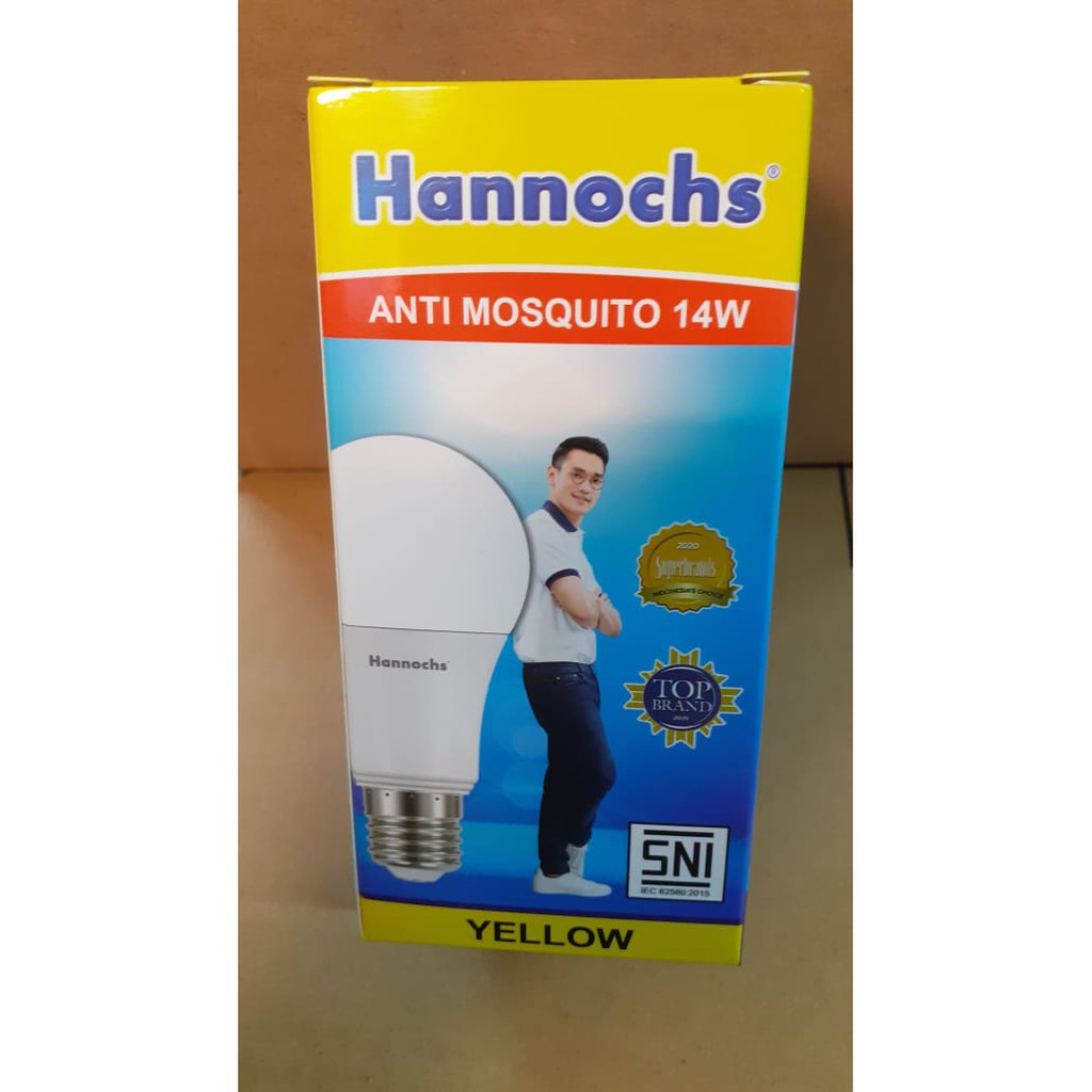 Hanncohs Anti Mosquito LED 14 Watt / Lampu Nyamuk